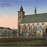 Velké Losiny kostel 1914