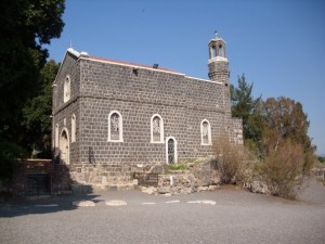 kostel Pater Noster u Galilejského jezera